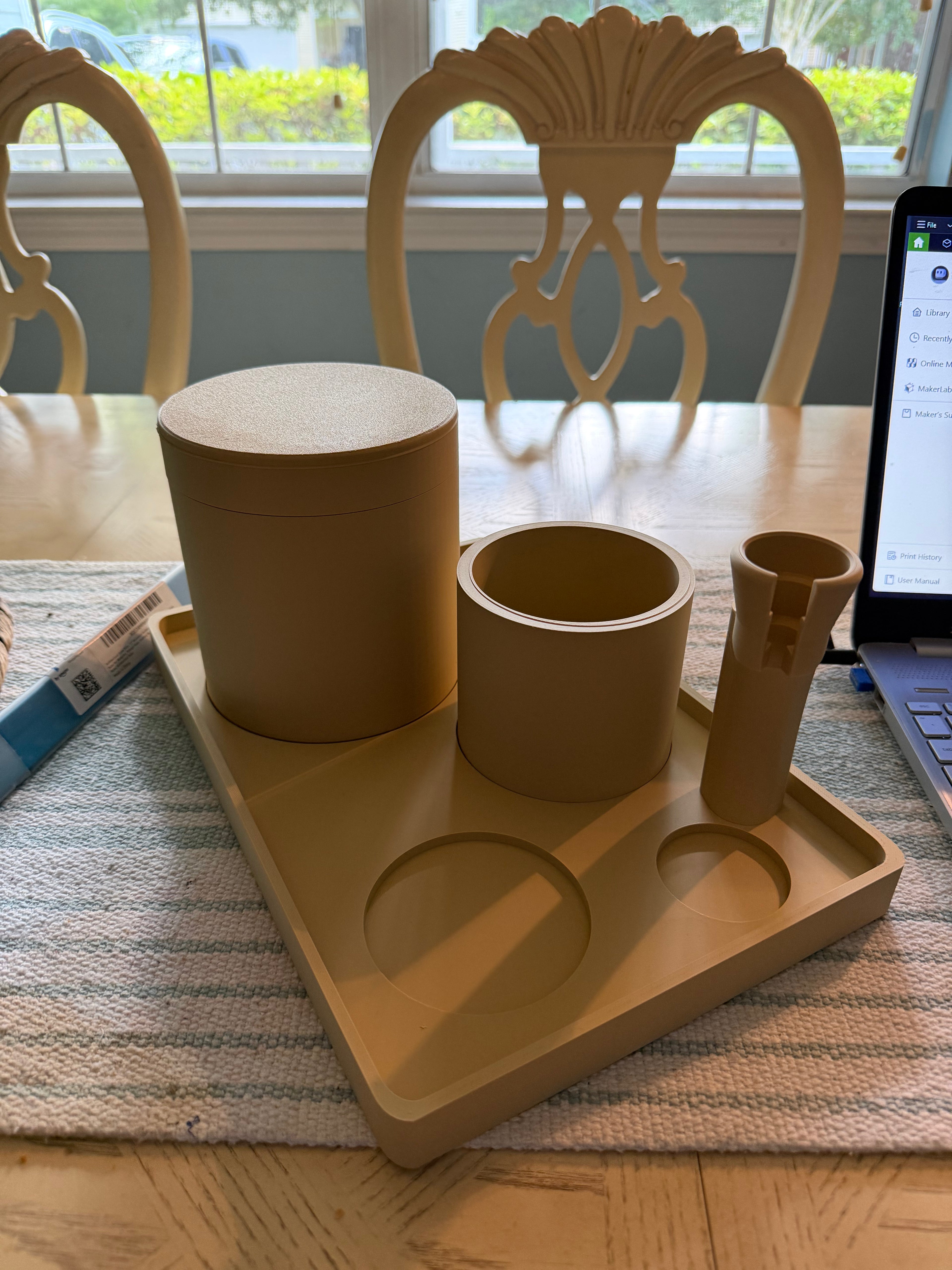 Custom coffee organizer