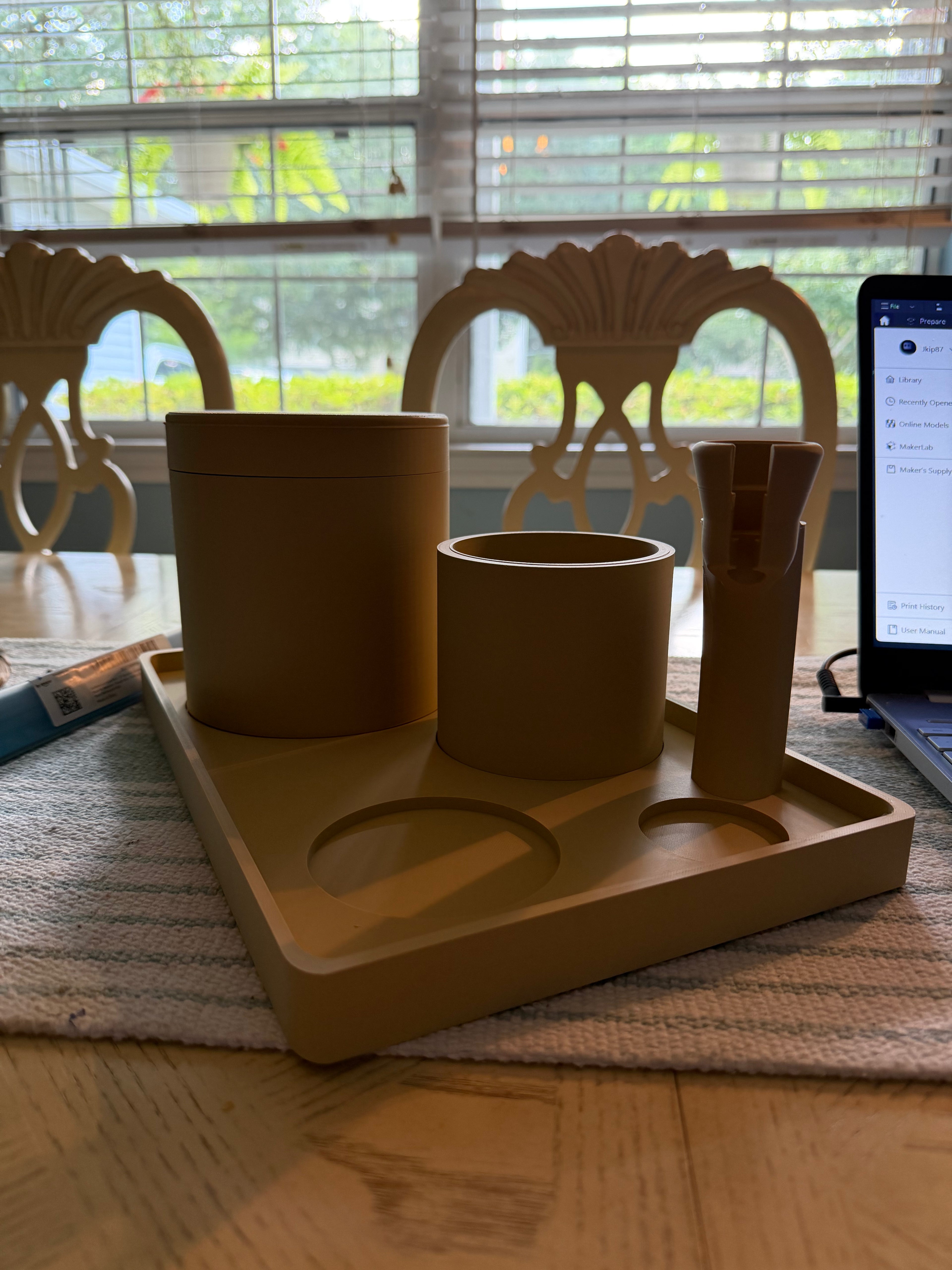 Custom coffee organizer